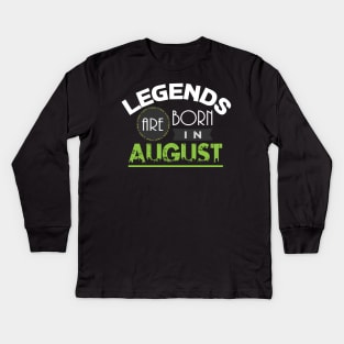 August Kids Long Sleeve T-Shirt